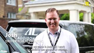 Drive with Addison Lee – Meet Josh [upl. by Einolem]