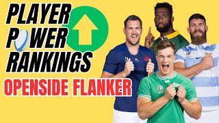 PLAYER POWER RANKINGS  7 OPENSIDE FLANKER [upl. by Ahsienor]