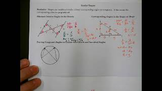 MathCounts Lesson Similarity Stretch 2025 [upl. by Enecnarf]