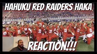 Kahuku Red Raiders Haka REACTION [upl. by Okkin871]