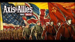 Axis amp Allies 1942 Online R1 USSR amp Germany Basic Strategies axisandallies ww2 axis allies [upl. by Aurelio]