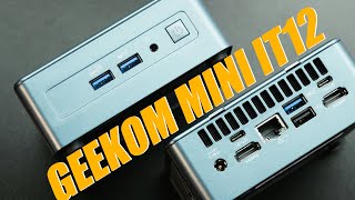 GEEKOM IT12 mini PC Review Another Compact Beast From Geekom [upl. by Coh880]