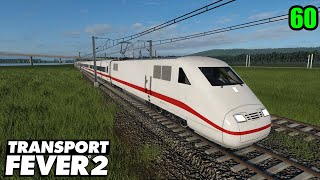 High Speed Passenger Train  Transport Fever 2 [upl. by Atalayah]