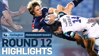 Round 12 Extended HIGHLIGHTS  NailBiters All Round  Gallagher Premiership 202021 [upl. by Ynaffets]