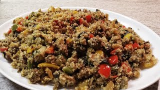 Recette Quinoa aux légumes [upl. by Soneson273]