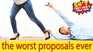 Worst wedding proposal ideas amp more ask us anything [upl. by Eralc]