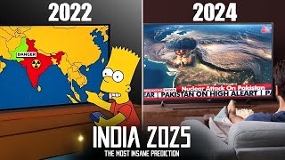 India in 2025 Simpsons FUTURE PREDICTION India Would You Wont Believe It [upl. by Ayekram]