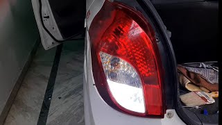 alto 800 reverse led light installation  LED TAIL LAMP REVERSE LAMP IN MARUTI SUZUKI ALTO 800 [upl. by Montague190]