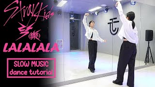 Stray Kids quot락 樂 LALALALAquot Dance Tutorial  SLOW MUSIC  Mirrored [upl. by Ethelbert49]