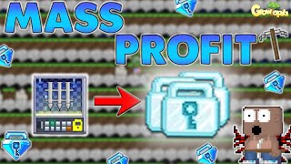 Insane Mass Profit from Portcullis Newbie Recommended  Growtopia [upl. by Tymon]