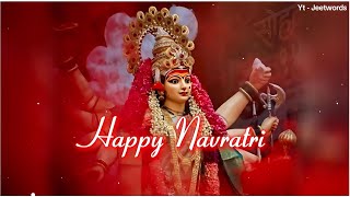 Happy Navratri Status 2024🙏  Navratri Wishes Status 2024🙏  Navratri Special WhatsApp Status 💖 [upl. by Elacsap279]