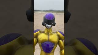 Nope or Yep Frieza teaches Goku use Toilet  Dragon Ball toy [upl. by Eachelle]