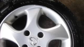 MAZDA 2 ALLOY WHEELS 19550R15 4X108 SEE VIDEO [upl. by Kathrine432]