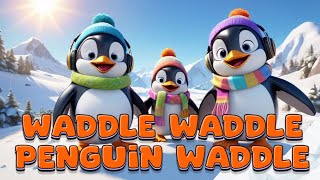 ANIMALS SONG FOR KIDS PENGUIN SONG cartoon rhymes trending numbers alphabet trending funny [upl. by Proctor]