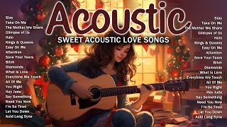 Sweet English Acoustic Songs 2023  Trending Acoustic Cover Of Popular Songs on Spotify [upl. by Inoliel]