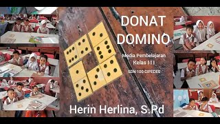 DONAT DOMINO  Media Pembelajaran Matematika Games Penjumlahan Kelas 3 [upl. by Chaudoin]