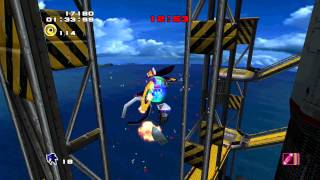 Sonic Adventure 2 Battle TAS SA Metal Harbor 1st 29090 Points [upl. by Rider159]