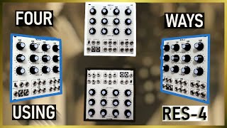 Modular Soundscape  Four Ways of Using CWEJMAN RES4 [upl. by Naomi]