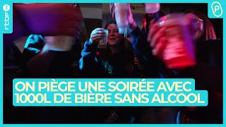 On piège des étudiants en soirée avec 1000 litres de bière sans alcool  On nest pas des Pigeons [upl. by Nnylaf]