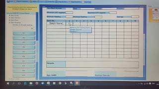 BAMR Elcometer ElcoMaster Custom Report  entering batch readings [upl. by Barbee]