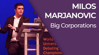 Milos Marjanovic  Big Corporations [upl. by Nicolais472]