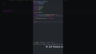 Programming language in 24h challenge [upl. by Phillipp]