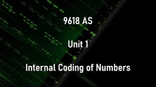 005  Negative Binary Numbers Twos Complement Ones Complement Signed Magnitude  AS amp A2 9618 [upl. by Mendy74]