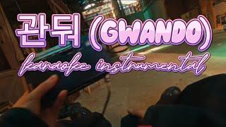 TAEYONG instrumental  GWANDO easyromanization karaoke FMV [upl. by Orapma]