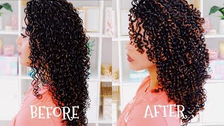 HOW TO GET FRIZZ FREE amp DEFINED CURLS EVERY SINGLE TIME  Finger Coiling My Natural Hair [upl. by Porter325]