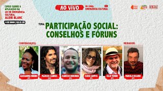 Participação Social Conselhos e Fóruns [upl. by Peednas]