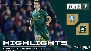 Sheffield Wednesday v Plymouth Argyle highlights [upl. by Seiter]