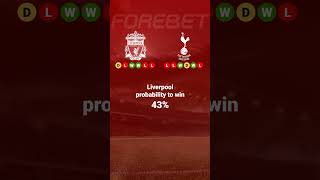 Forebet predictions  Liverpool VS Tottenham  05052024 shorts [upl. by Grekin173]