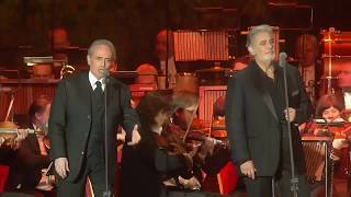 Luciano Pavarotti Memorial Concert HD  Plácido Domingo amp José Carreras [upl. by Ainitsirc912]