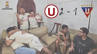 ¡ENORME REMONTADA EN EL DEBUT  UNIVERSITARIO 21 LDU Quito  LOS3PE [upl. by Hekking]