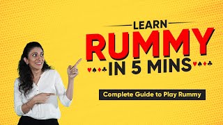 How To Play Rummy  Rummy Rules  Complete Guide To Play Online Rummy  13 Card Rummy [upl. by Cornelie]