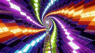 Minecraft Longest Optical Illusion Roller Coaster 9 [upl. by Reinhardt704]