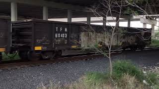 PRLX 6007 with 405 and 407 lead brg local from Mexico into the Union Pacific olmito yard [upl. by Ardnasirhc]