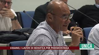 Cesano Maderno presentati i lavori di bonifica per Pedemontana [upl. by Vaasta]