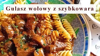 Gulasz wołowy z szybkowara  Oluś gotuje [upl. by Eiramoj73]