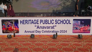 Heritage Public School Anavarat Annual Day 2024 [upl. by Dallis403]