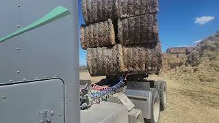 hauling hay and doing roadside repair [upl. by Lorant]