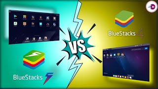 BlueStacks 5 vs BlueStacks 4 Which Version is Best For Low End PC 2024 [upl. by Alby881]