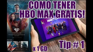 Cómo tener HBO MAX gratis Tip 1 x1 GD [upl. by Abernathy]