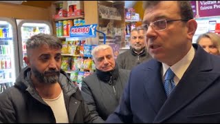 Ekrem İmamoğlu Berlin Kreuzbergde esnaf ziyaretinde değişimi anlattı [upl. by Elleinnod]