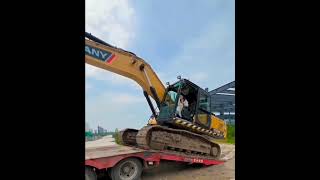 SANY SY210C Excavator beku gari lifting automobile ecavator excavator excavatar short foryou [upl. by Nomrah220]