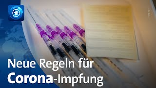 Neuregelung bei Impfungen gegen Covid [upl. by Araccat]