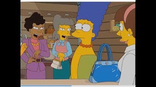 The Simpson  Marge Learns To Buy Goods And Is Humiliated In Front Of The Rich [upl. by Sabine436]