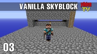 Vanilla Skyblock 03  MINI Mob Farm [upl. by Ennasor991]