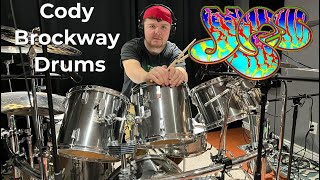 YES  SIBERIAN KHATRU Drum Cover by Cody Brockway [upl. by Jacquelynn]