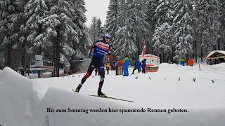 Tausende Fans freuen sich in Oberhof auf Start des BiathlonWeltcups [upl. by Yllac]